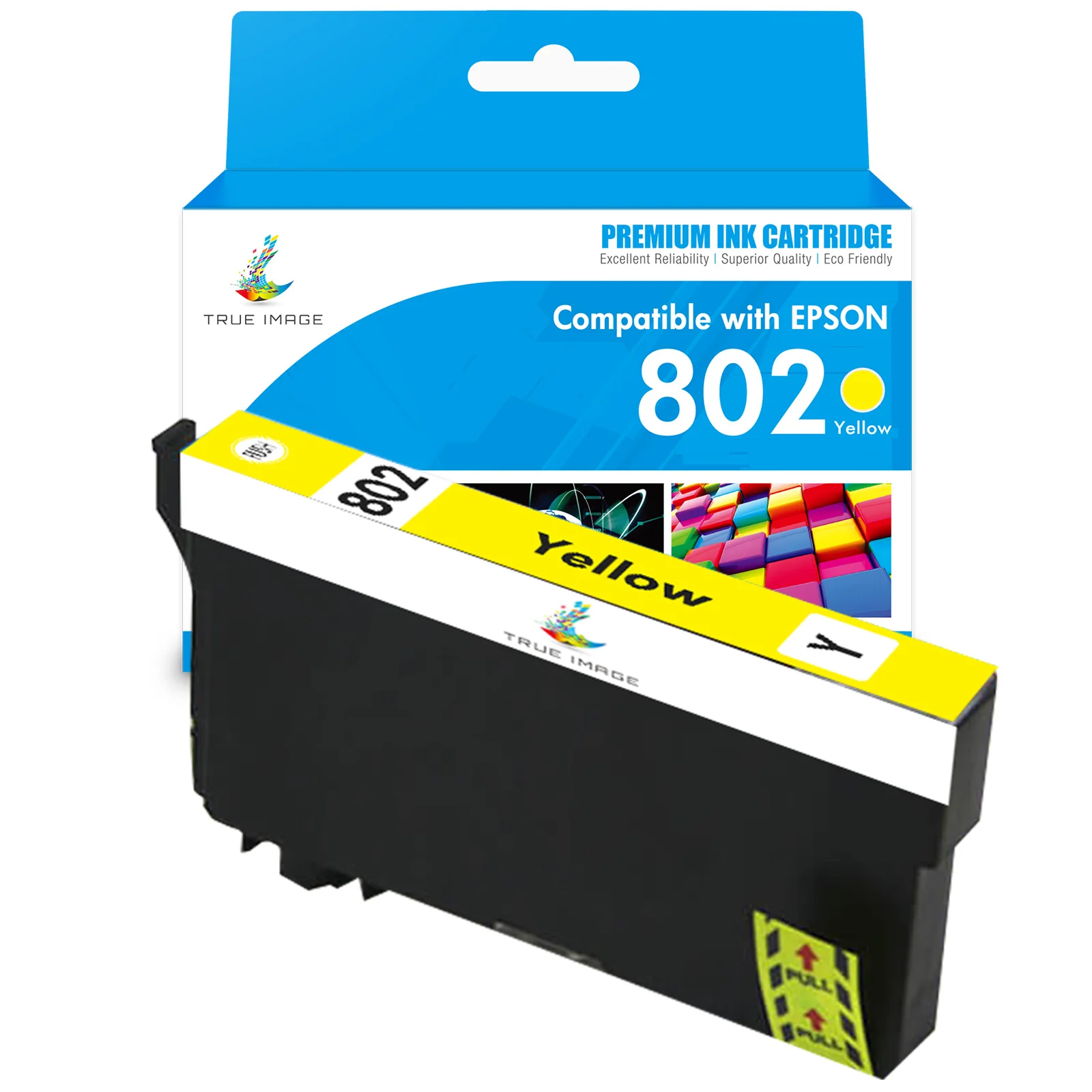 Compatible Epson T802 Black/Cyan/Magenta/Yellow Ink Cartridge - Single Pack - Image 4