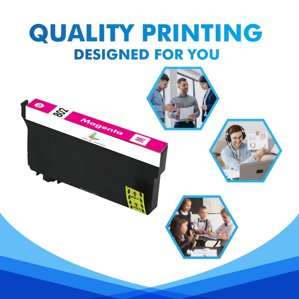 Compatible Epson 802 Ink Cartridges - T802 - Combo Pack - Image 9