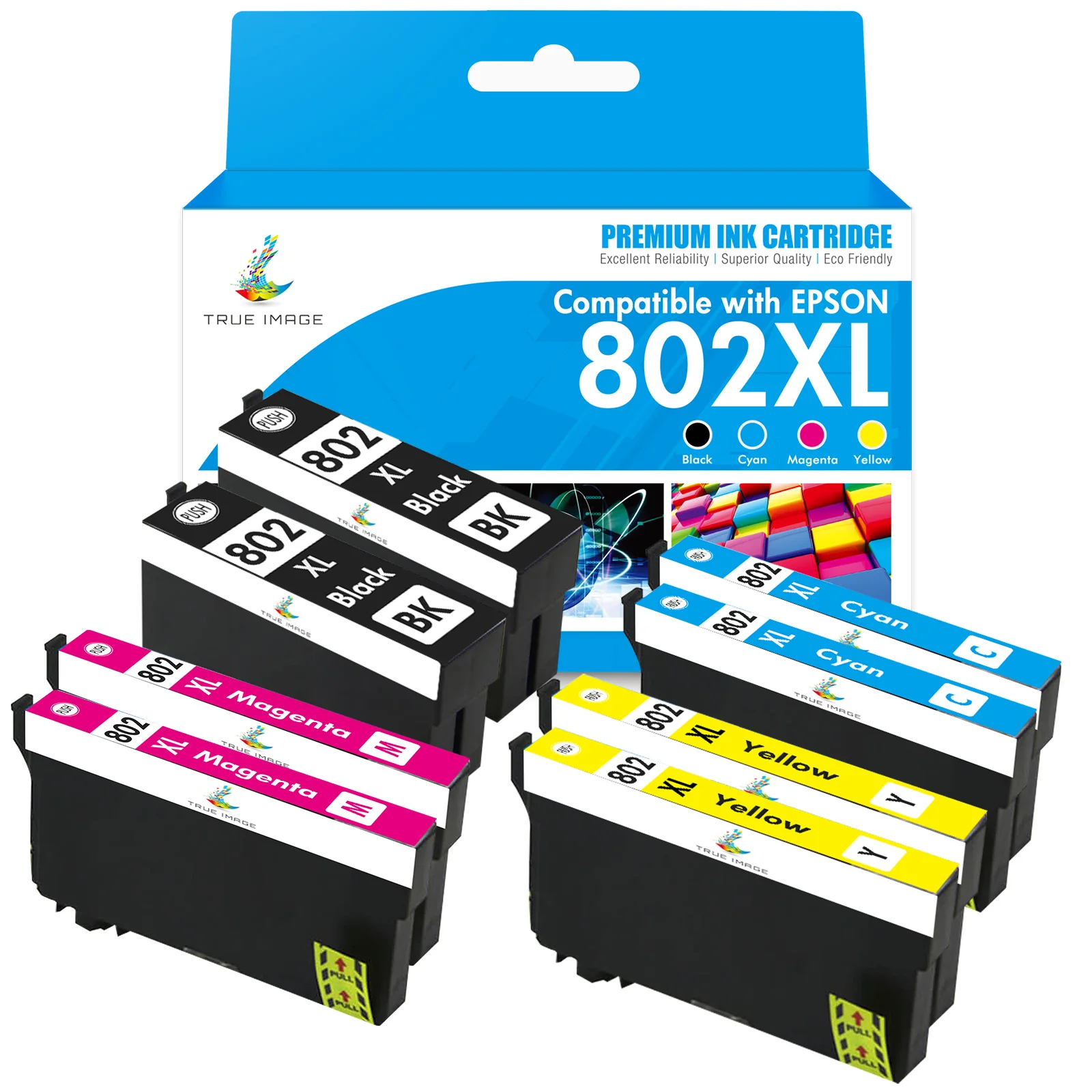 Compatible Epson 802XL Ink Cartridges - T802XL - Multi Pack - Image 3