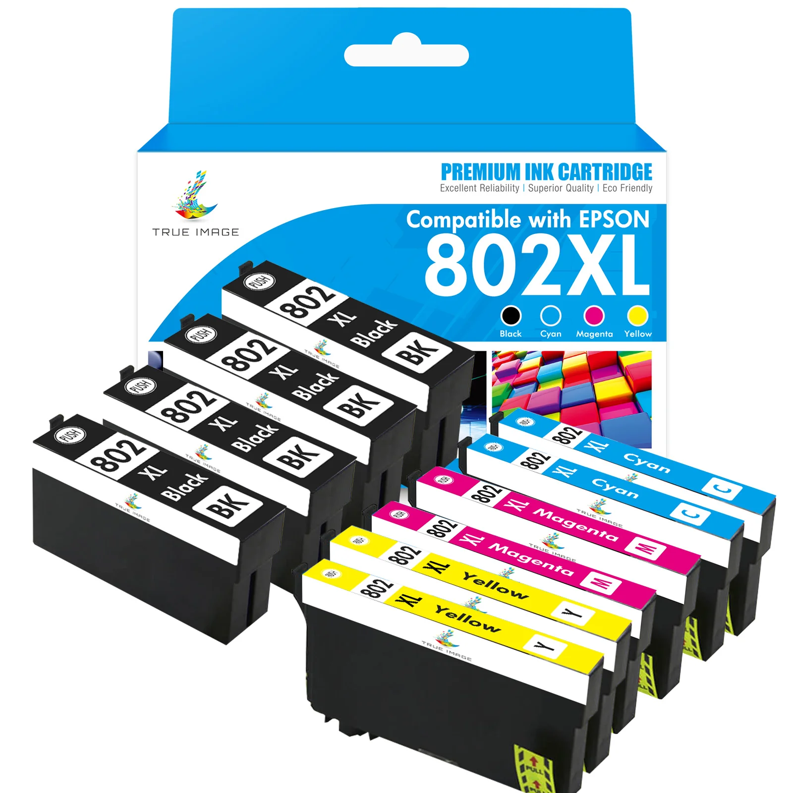 Compatible Epson 802XL Ink Cartridges - T802XL - Multi Pack - Image 4