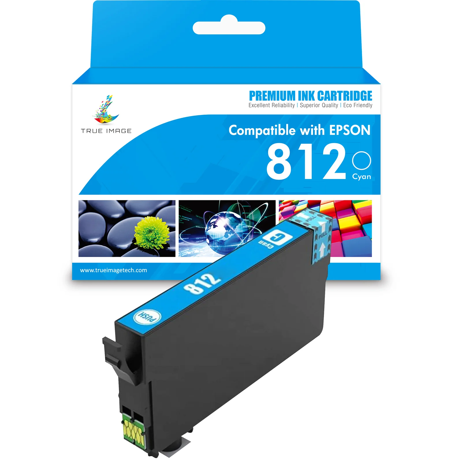 Compatible Epson 812 Black/Cyan/Yellow/Magenta Ink Cartridge - Single Pack - Image 2
