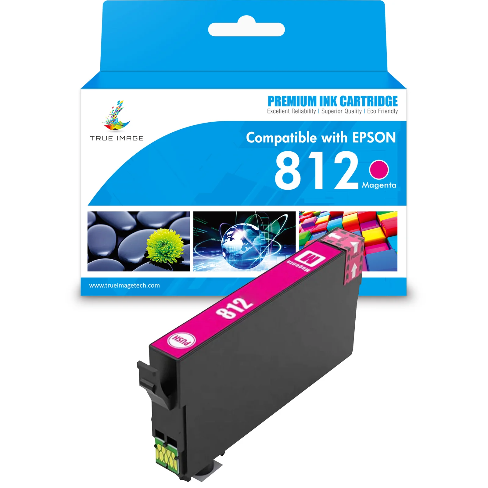 Compatible Epson 812 Black/Cyan/Yellow/Magenta Ink Cartridge - Single Pack - Image 3