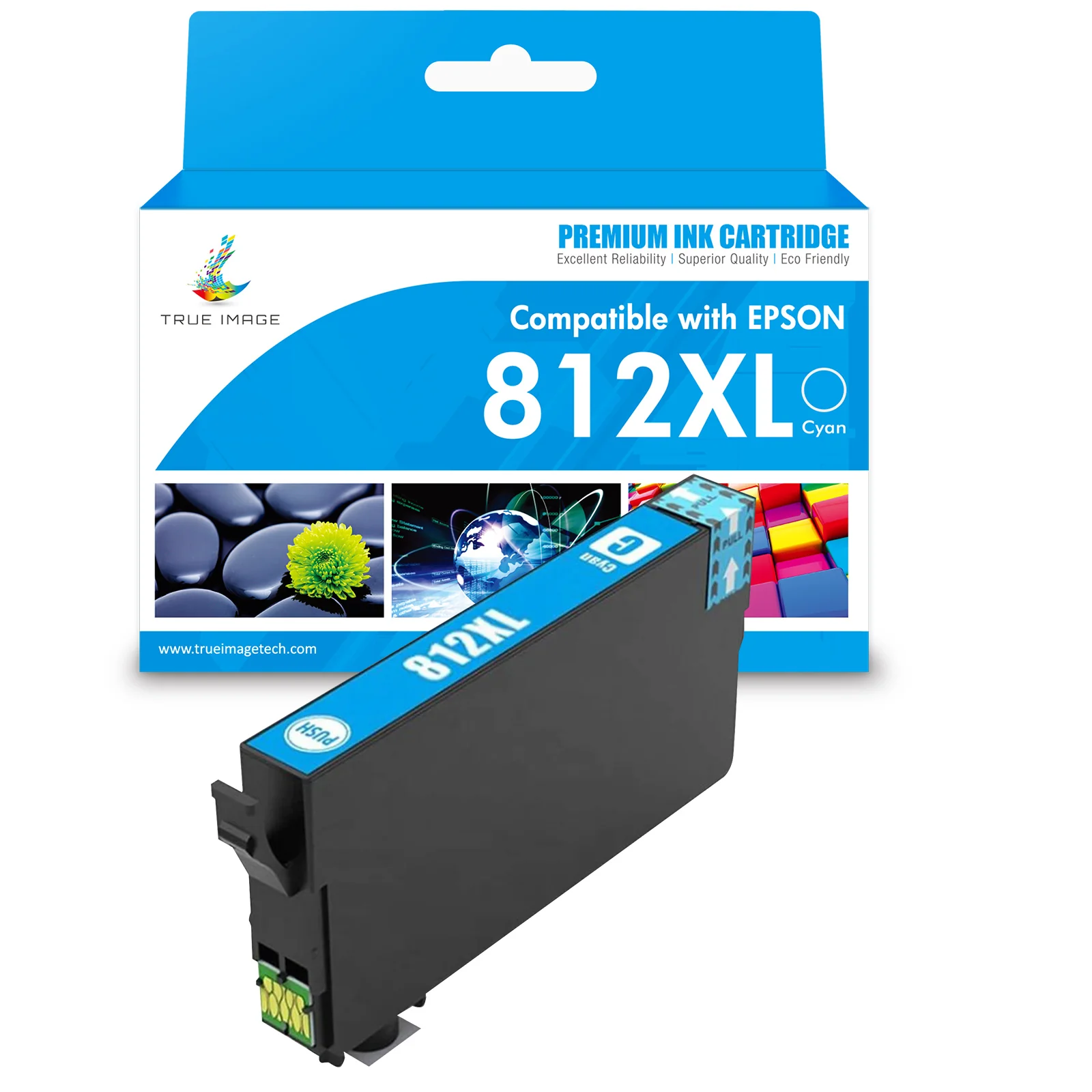 Compatible Epson T812XL Black/Cyan/Yellow/Magenta Ink Cartridge - Single Pack - Image 2