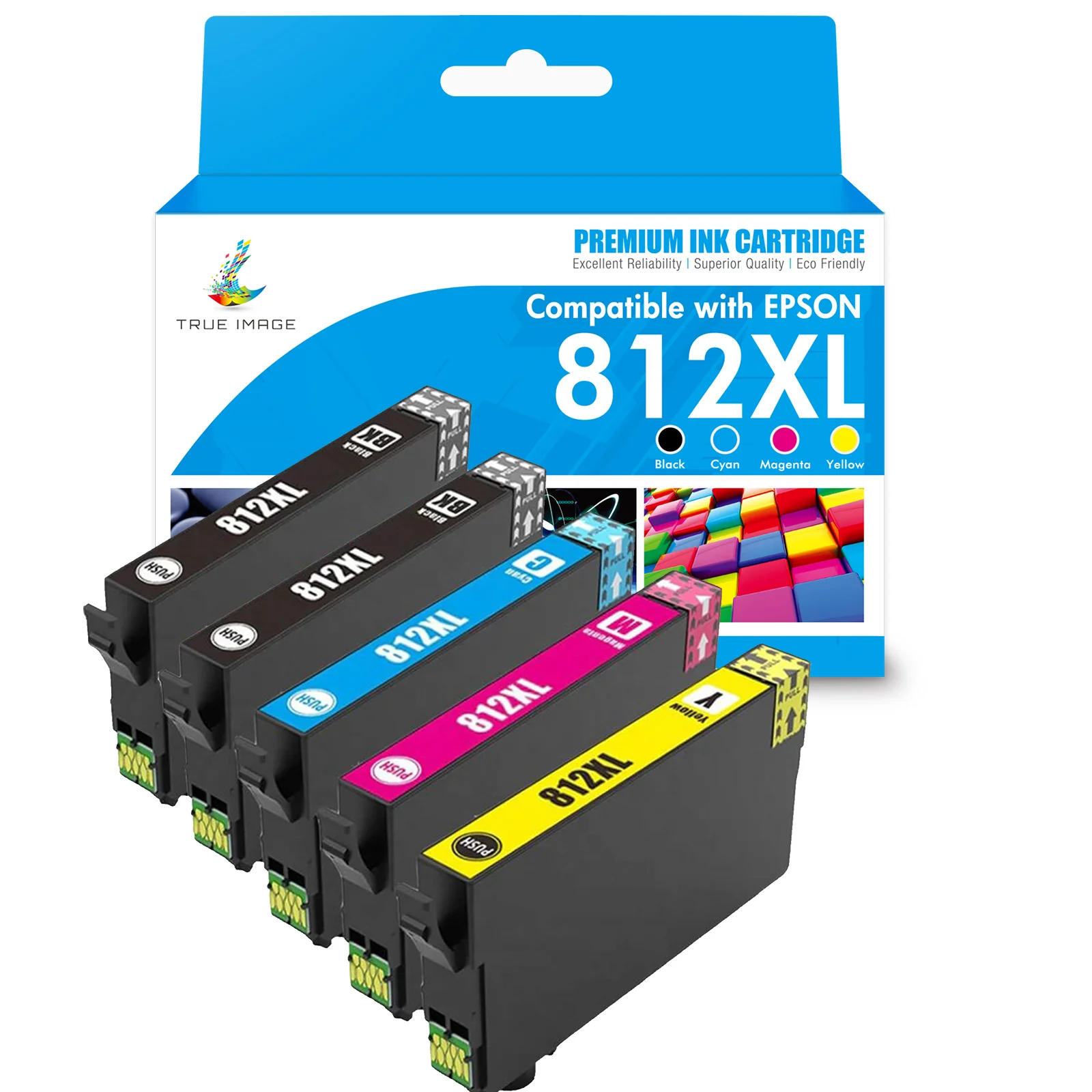Compatible Epson 812XL Ink Cartridge - T812XL - Multi Pack - Image 2