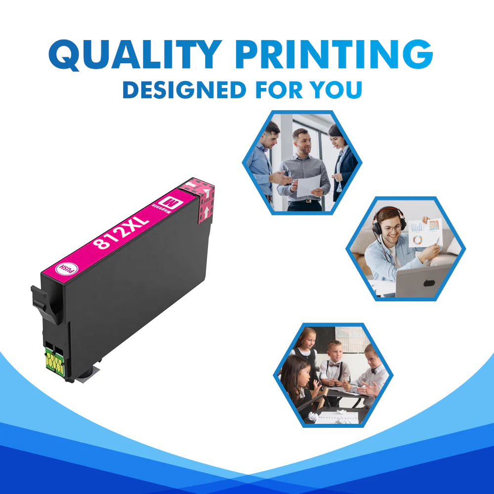 Compatible Epson 812XL Ink Cartridge - T812XL - Multi Pack - Image 9