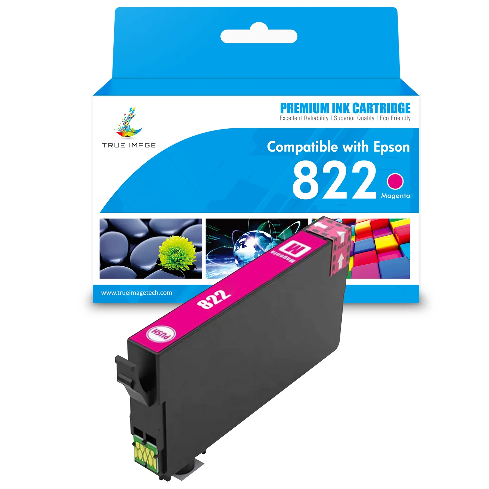 Compatible Epson T822 K/C/M/Y Ink Cartridge- Single Pack - Image 3