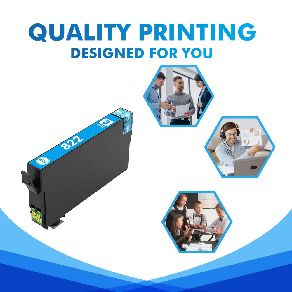 Compatible Epson 822 Ink Cartridge (T822) Multi Pack - Standard Yield - Image 8