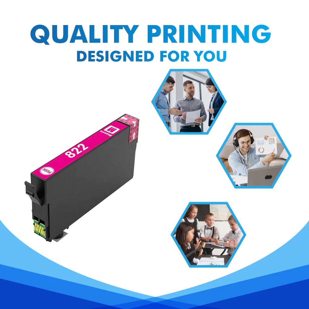 Compatible Epson 822 Ink Cartridge (T822) Multi Pack - Standard Yield - Image 9