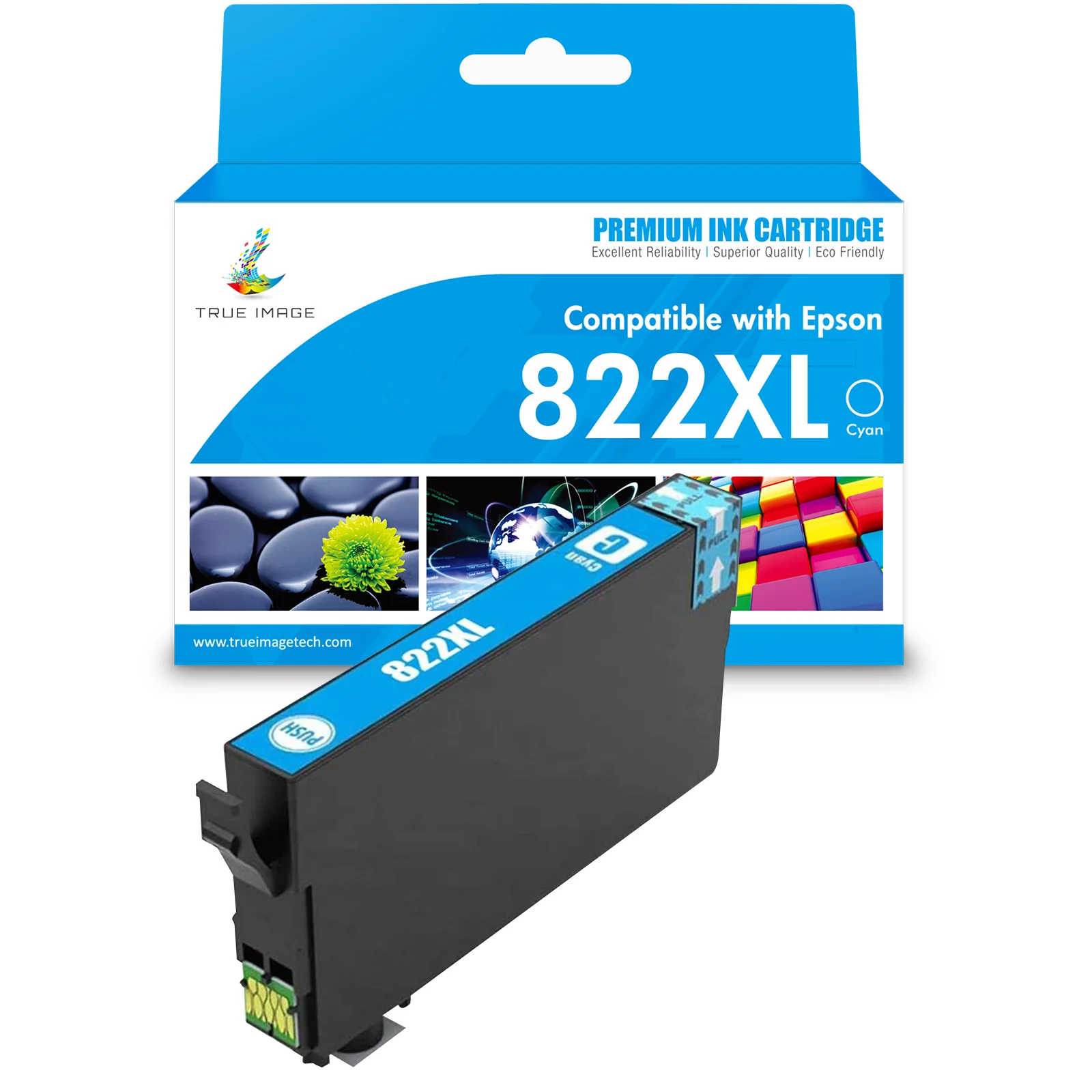 Compatible Epson T822XL K/C/M/Y Ink Cartridge - Single Pack - Image 2