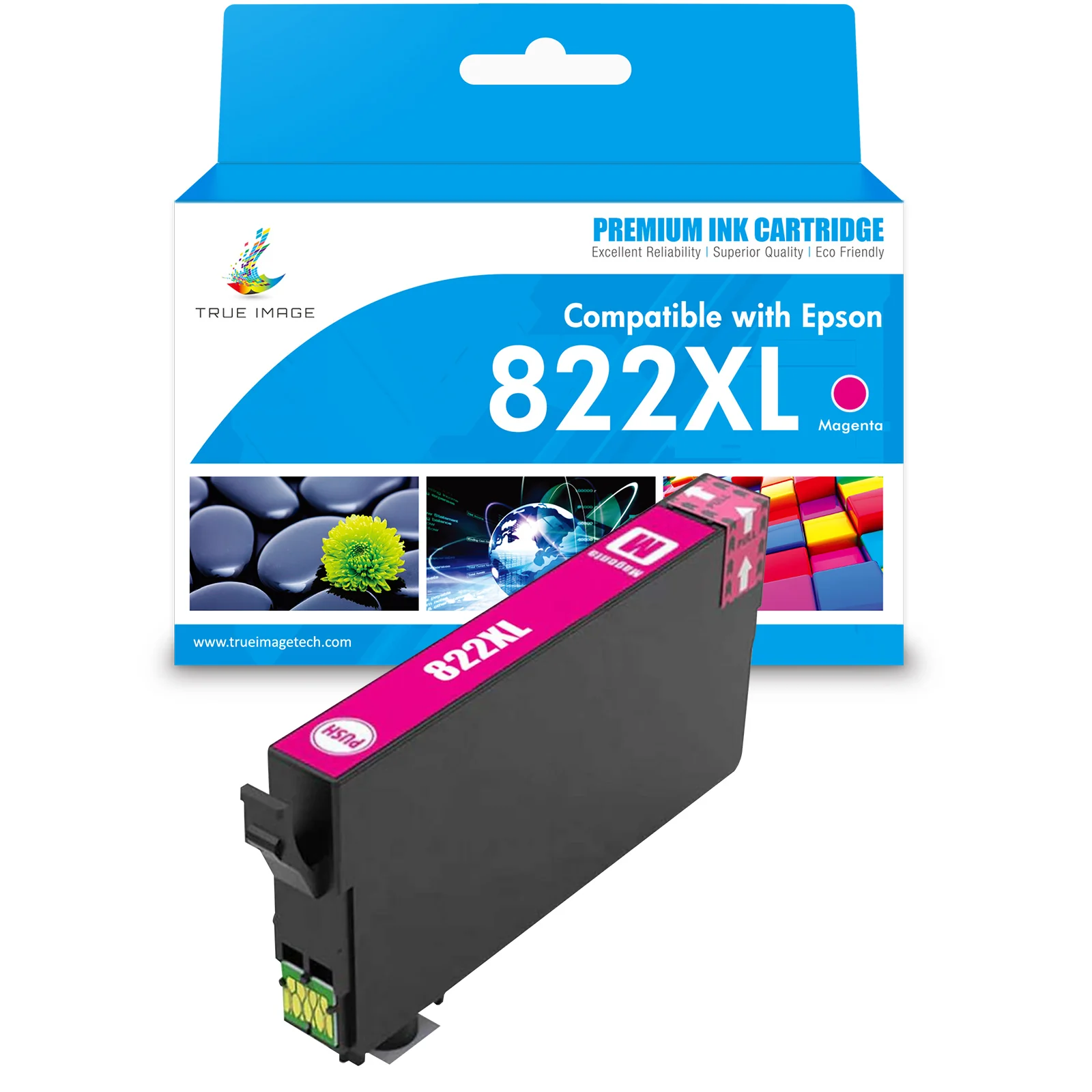 Compatible Epson T822XL K/C/M/Y Ink Cartridge - Single Pack - Image 3