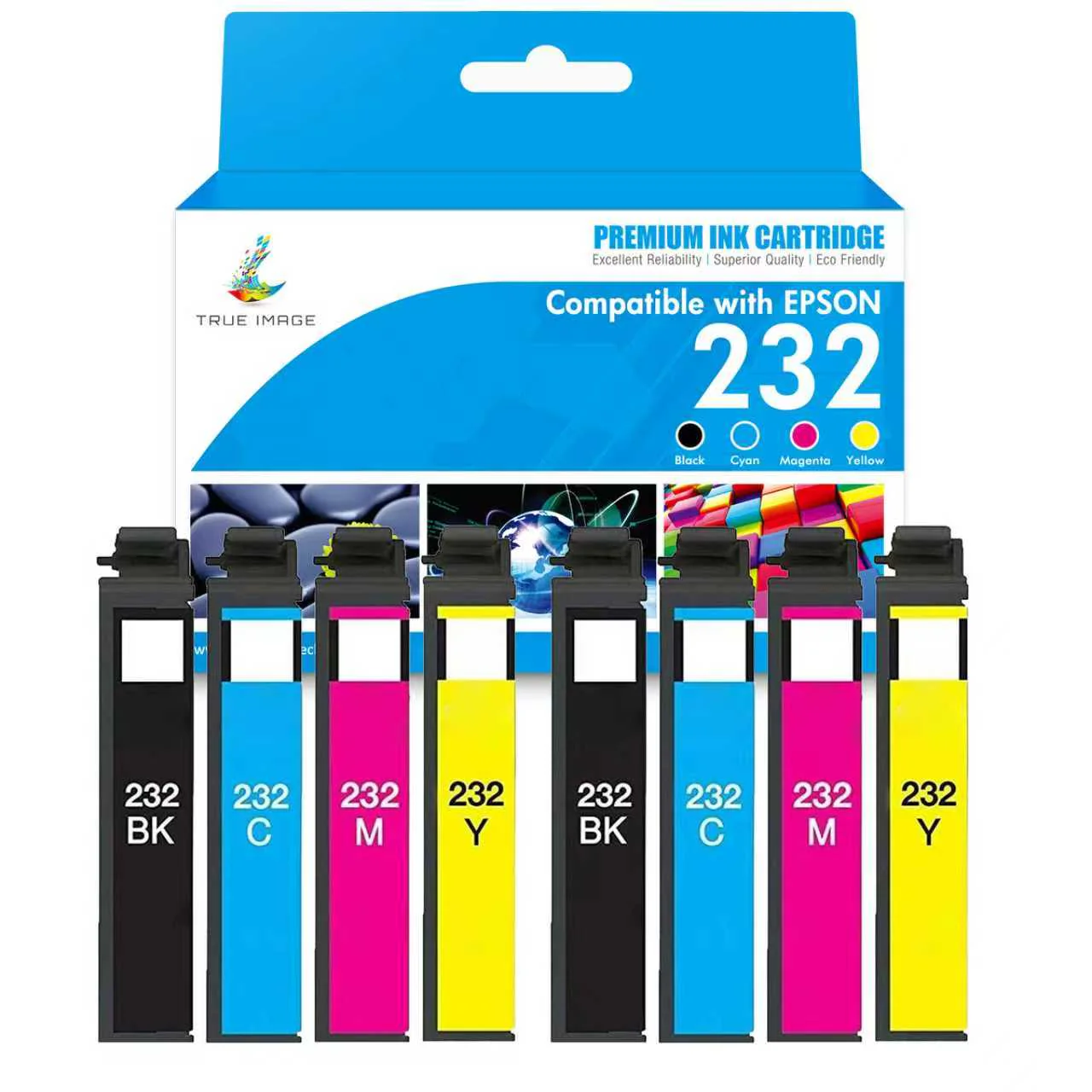 Compatible Epson 232/232XL Ink Cartridge - T232/T232XL - Multi Pack - Image 3
