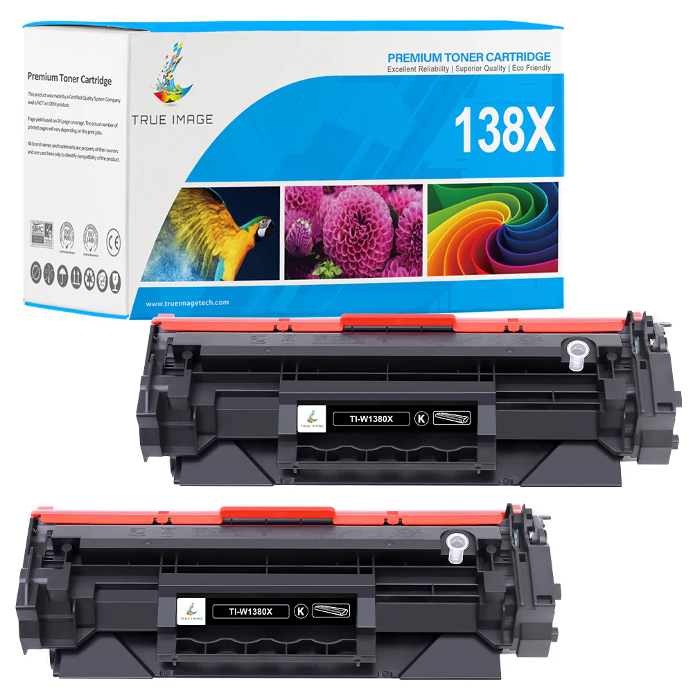 DIY Compatible HP 138X W1380X Black Toner Cartridge - HP+ Printers Applicable - Image 6