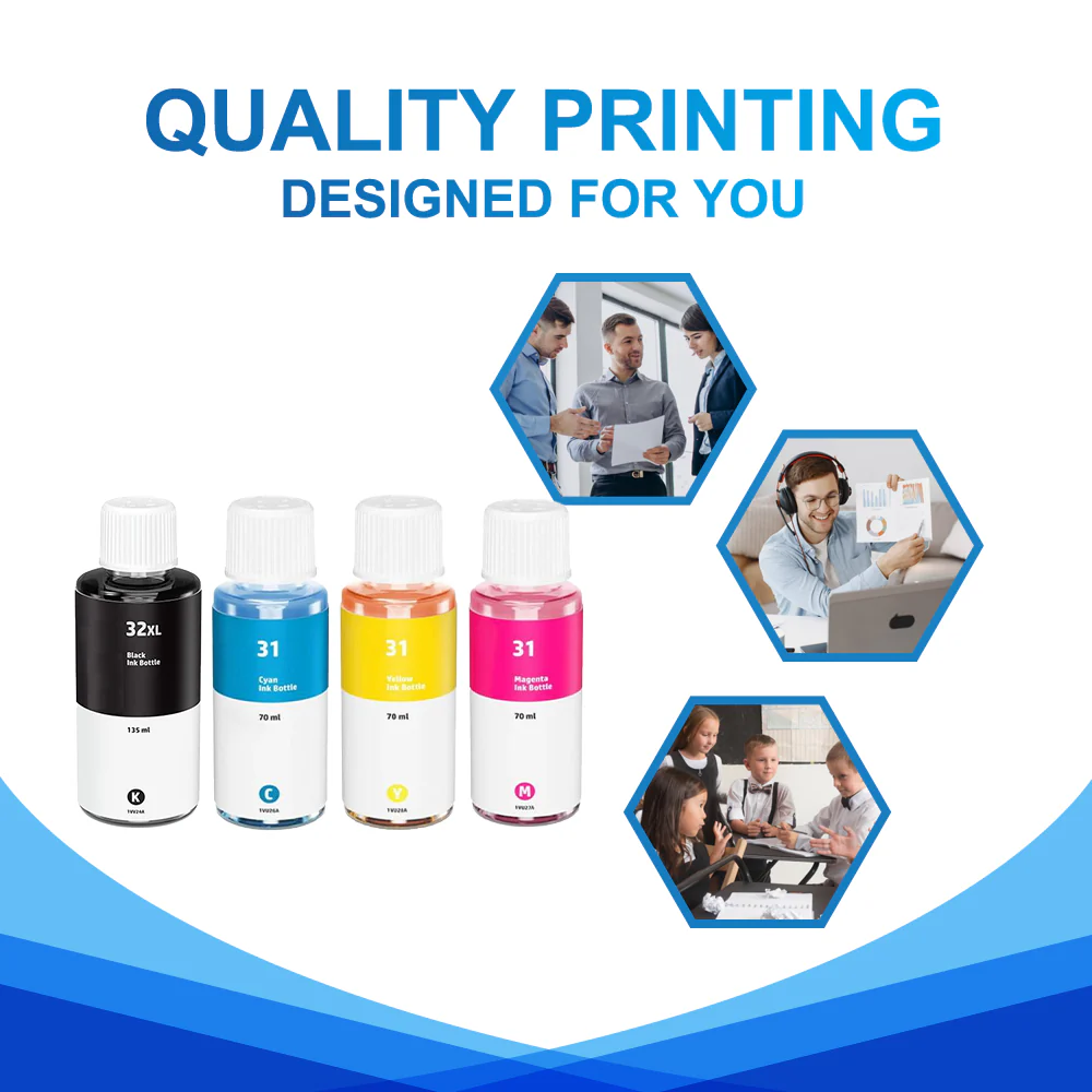 Compatible HP Smart Tank Plus 651 Ink Cartridges - Combo Pack - Image 4