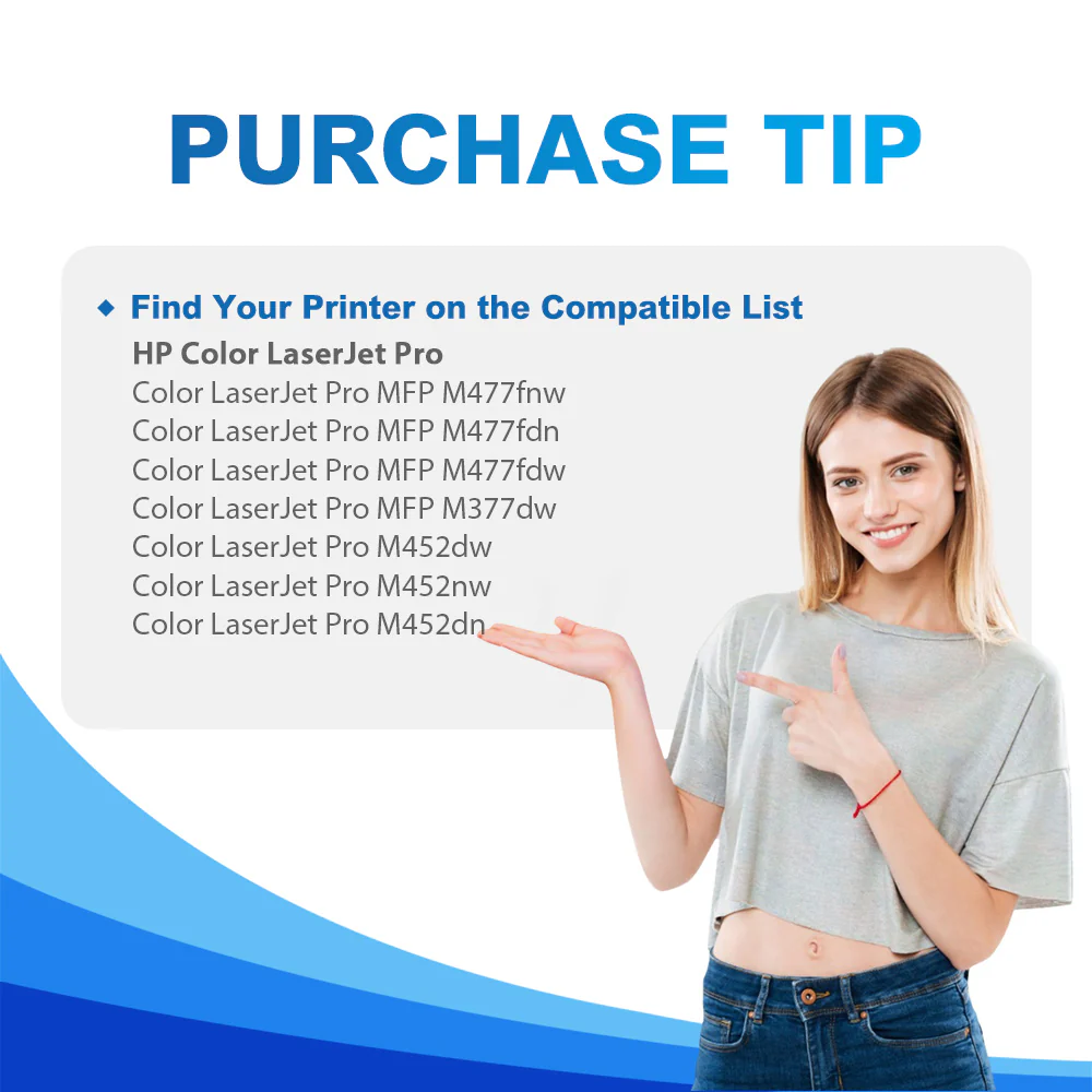 Compatible HP 410X Toner Cartridges | CF410X CF411X CF412X CF413X - Image 4