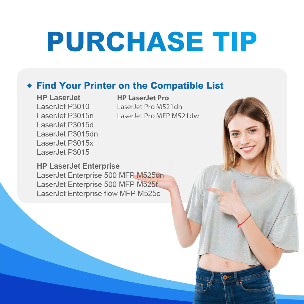 CE255X - Compatible HP 55X Toner Cartridge - High Yield - Image 4