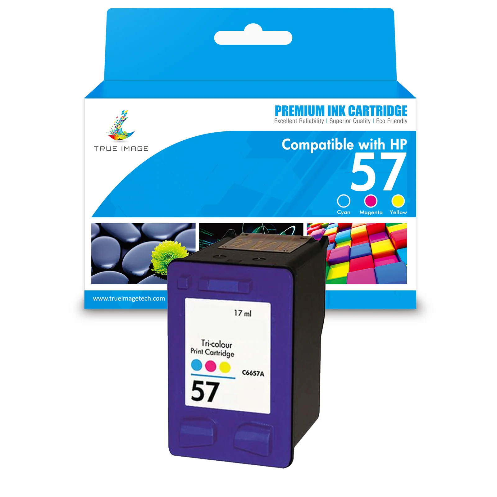 Compatible HP 56/57 Black and Tri-Color Ink Cartridge - Standard Yield - Image 2