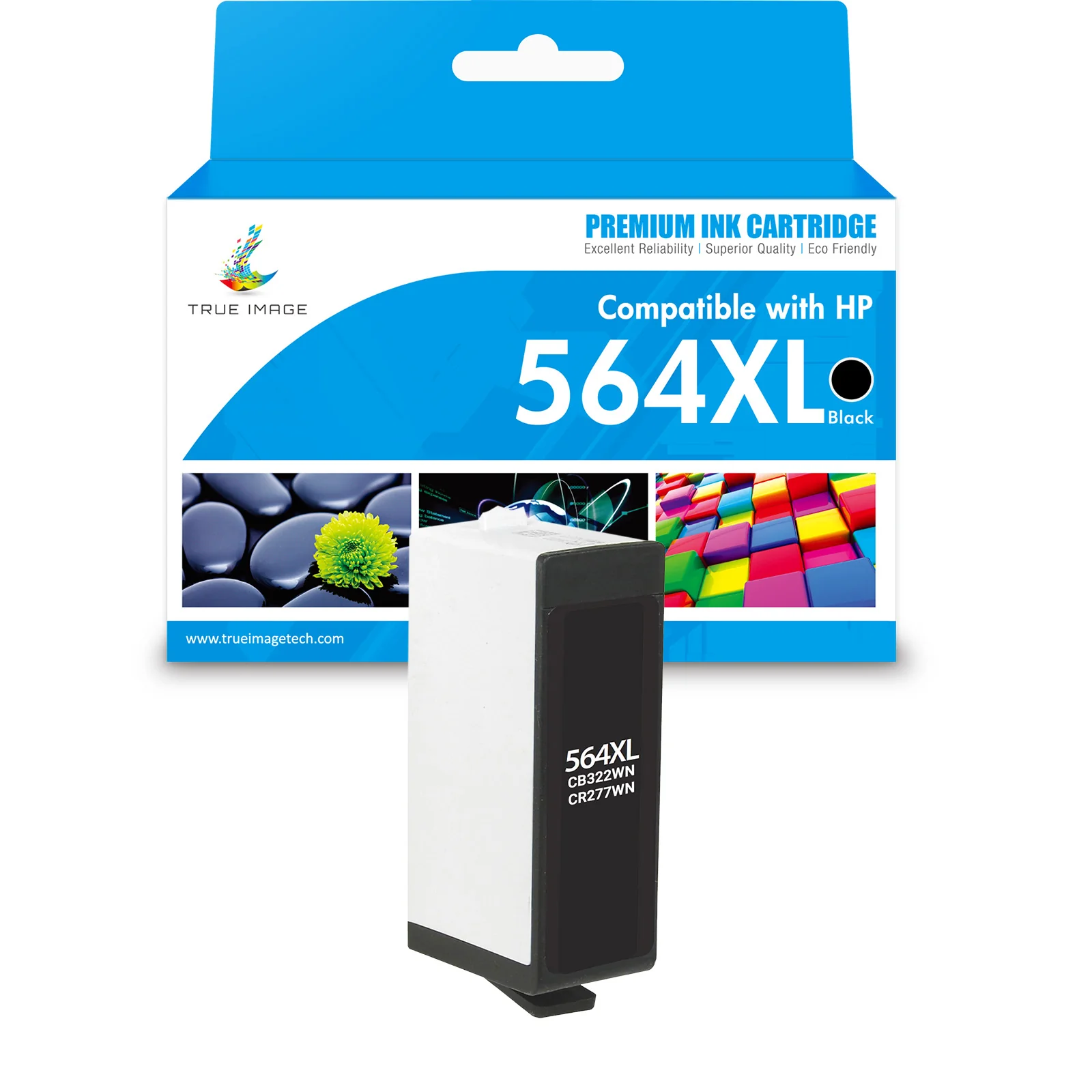 HP Photosmart 7520/5520 Ink - Compatible HP 564XL Ink Cartridge - Single Pack - Image 2