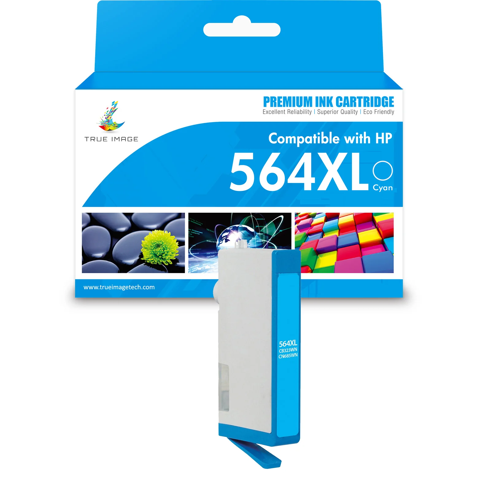 HP Photosmart 7520/5520 Ink - Compatible HP 564XL Ink Cartridge - Single Pack - Image 3