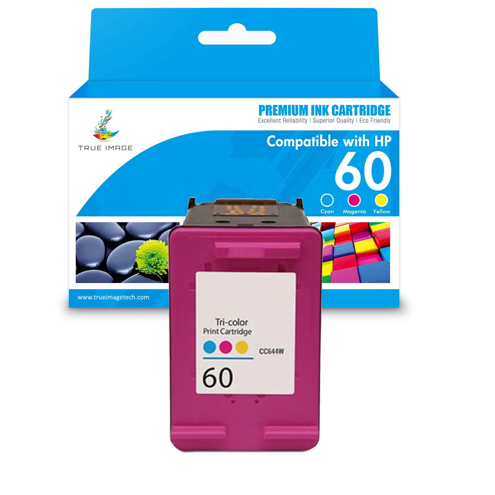Compatible HP 60 Ink Cartridge - Black and Tri-Color - Image 2