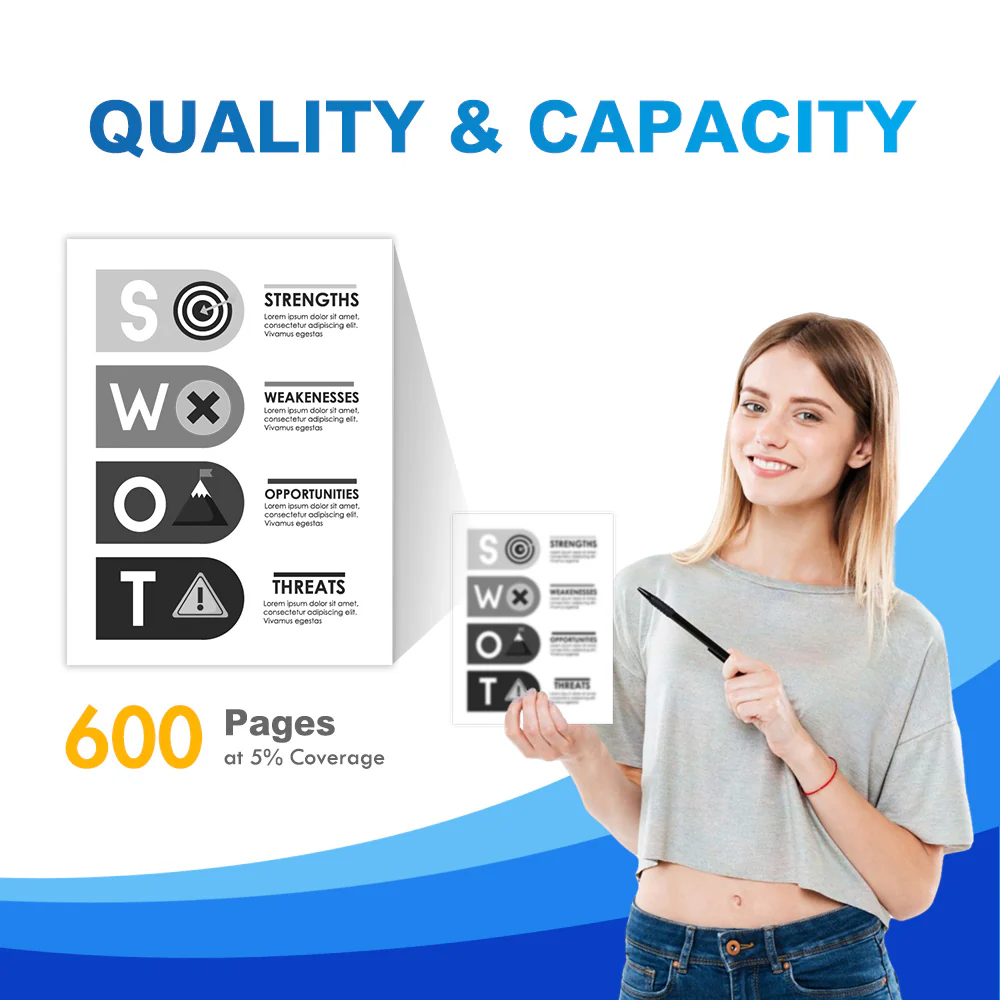Compatible HP 62XL Black Ink Cartridge (Firmware Safe) - Single Pack - Image 3