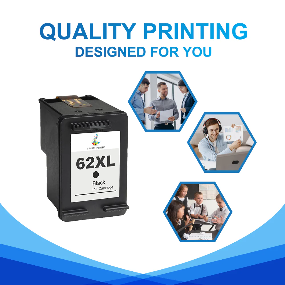 Compatible HP 62XL Black Ink Cartridge (Firmware Safe) - Single Pack - Image 4