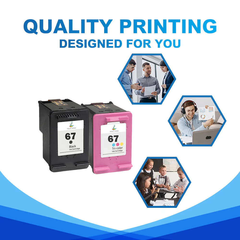 Compatible HP 67 (Firmware Safe) Ink Cartridge - Combo Pack - Image 4