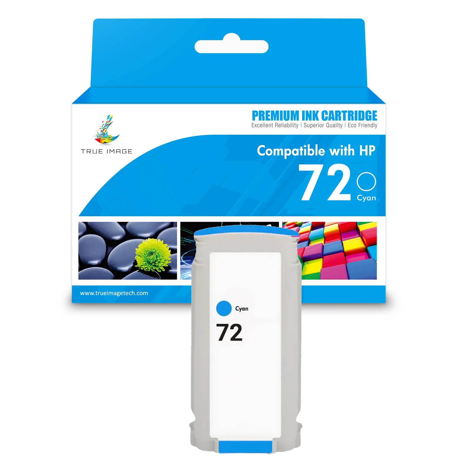 Compatible HP 72 Ink Cartridge - High Yield - Single Pack - Image 3