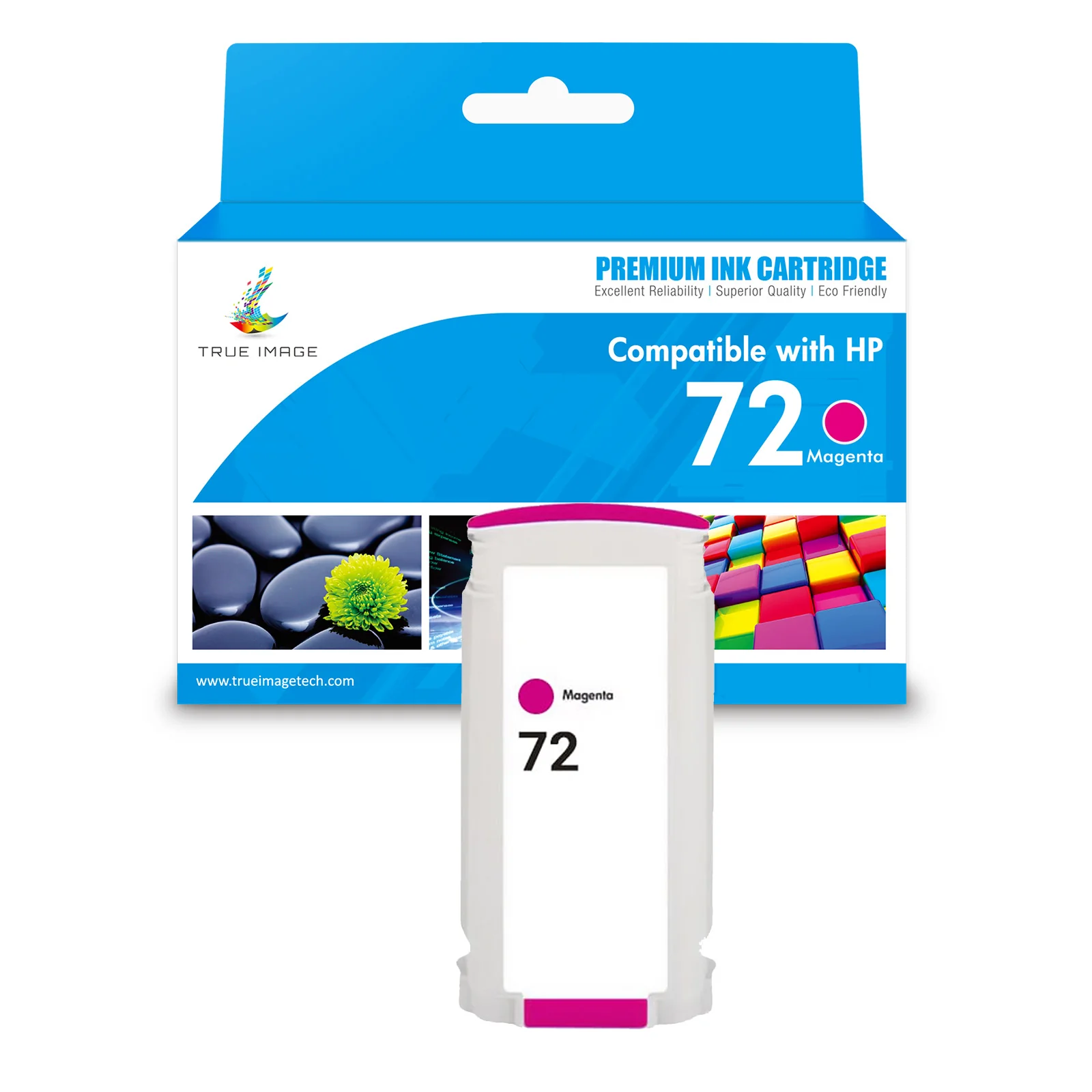 Compatible HP 72 Ink Cartridge - High Yield - Single Pack - Image 4
