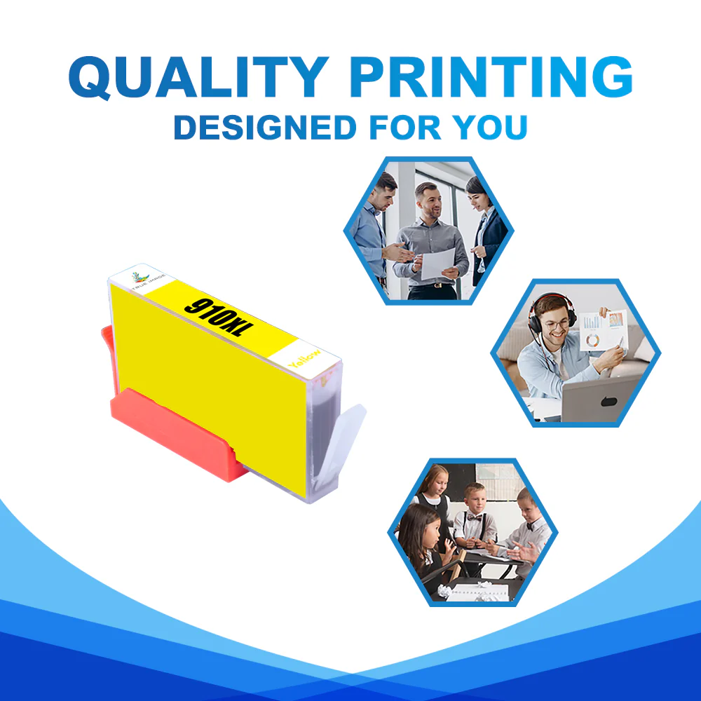 Compatible HP 910XL Yellow Ink Cartridge - 3YL64AN - Image 5