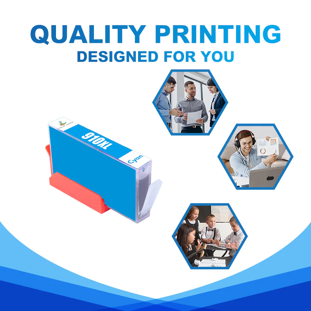 Compatible HP 910XL Cyan Ink Cartridge - 3YL62AN - Image 5