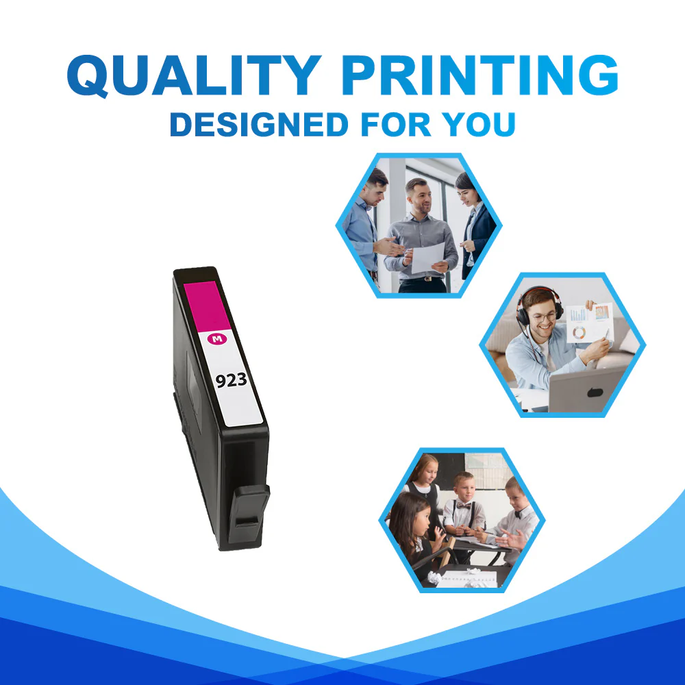 Compatible HP 923 Magenta Ink Cartridge - 4K0T1LN - Standard Yield - Image 4