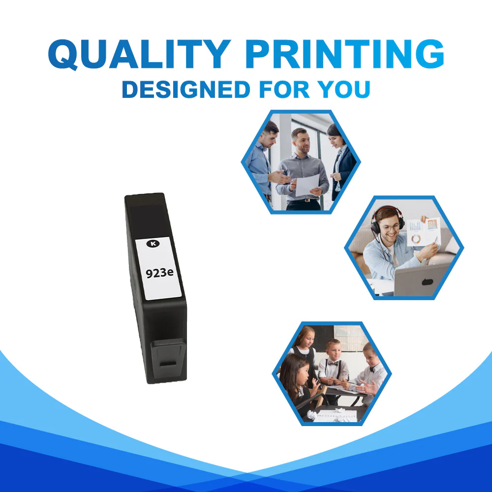 Compatible HP 923e Black Ink Cartridge - 4K0T7LN - High Yield - Image 4