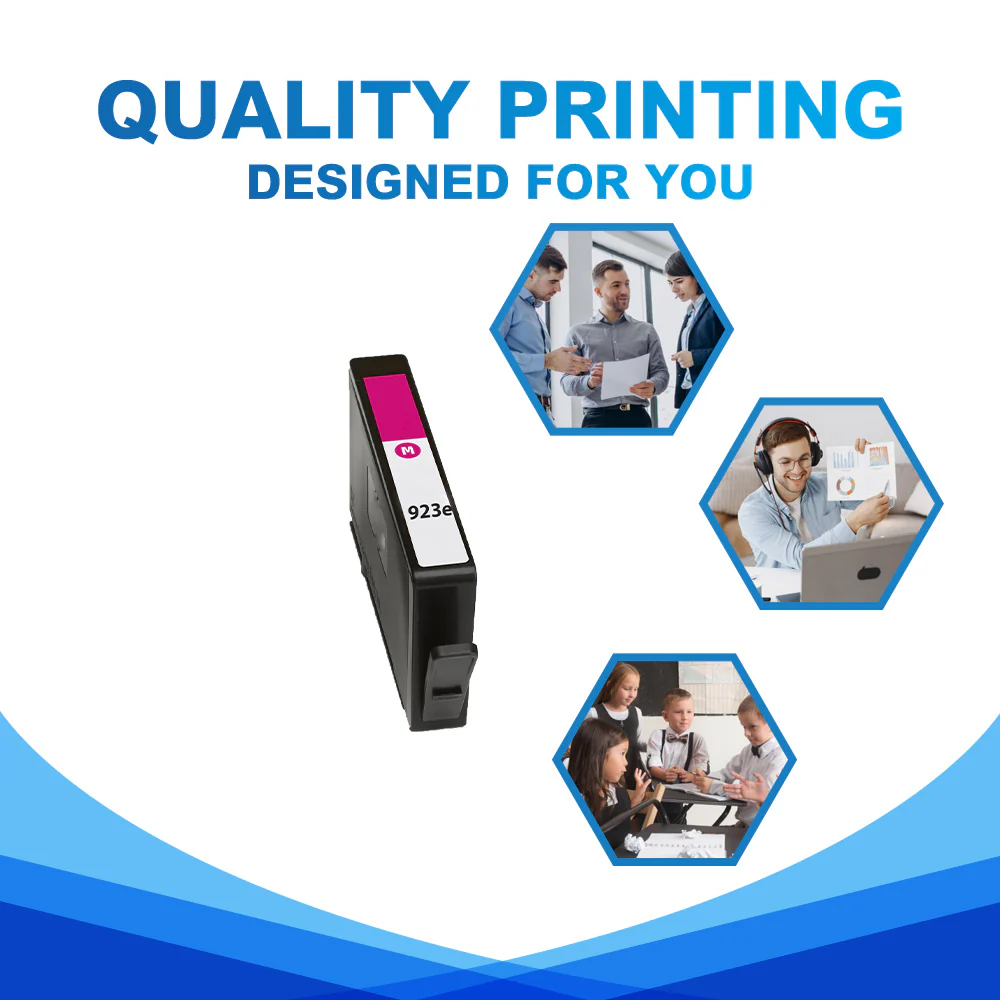 Compatible HP 923e Magenta Ink Cartridge - 4K0T5LN - High Yield - Image 4