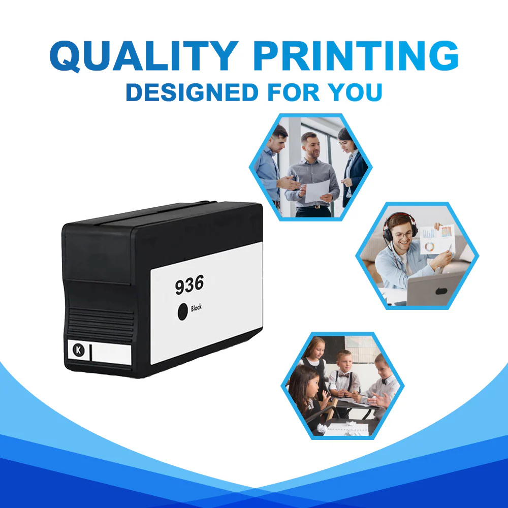 Compatible HP 936 Black Ink Cartridge - 4S6V2LN - Standard Yield - Image 4