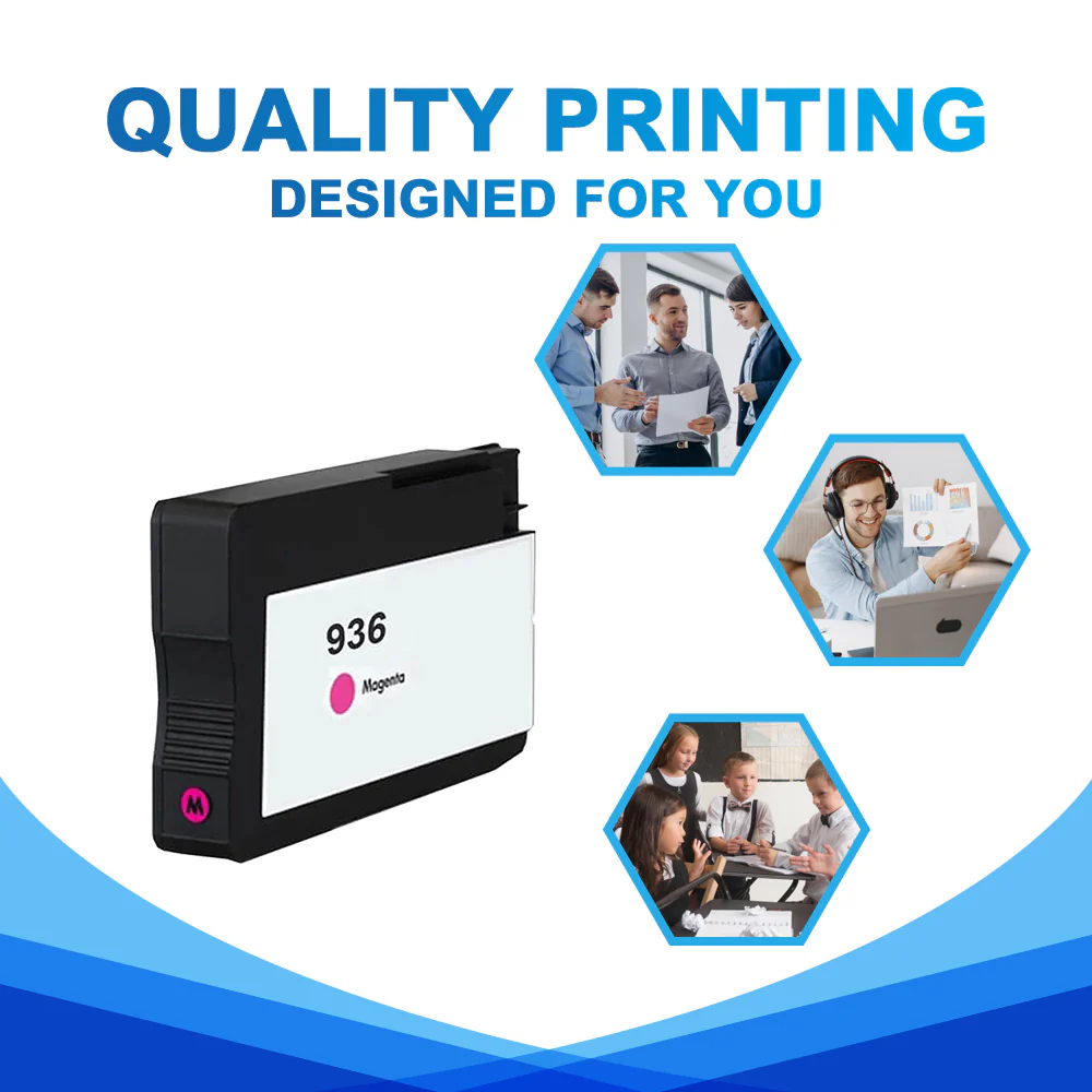 Compatible HP 936 Magenta Ink Cartridge - 4S6V0LN - Standard Yield - Image 4