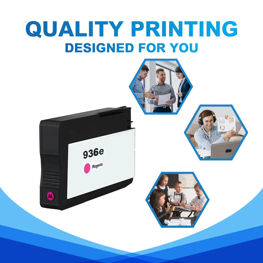 Compatible HP 936e Magenta Ink Cartridge - 4S6V4LN - High Yield - Image 4