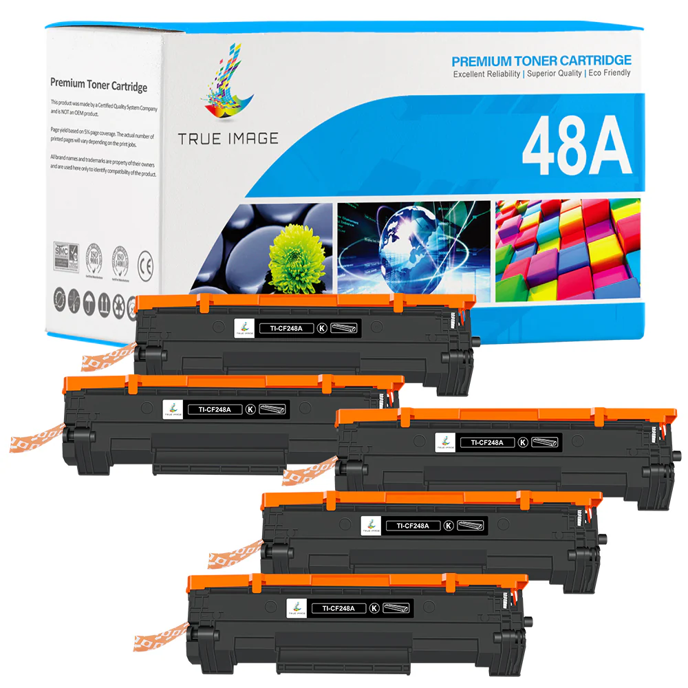 Compatible HP 48A CF248A Toners 5-Pack