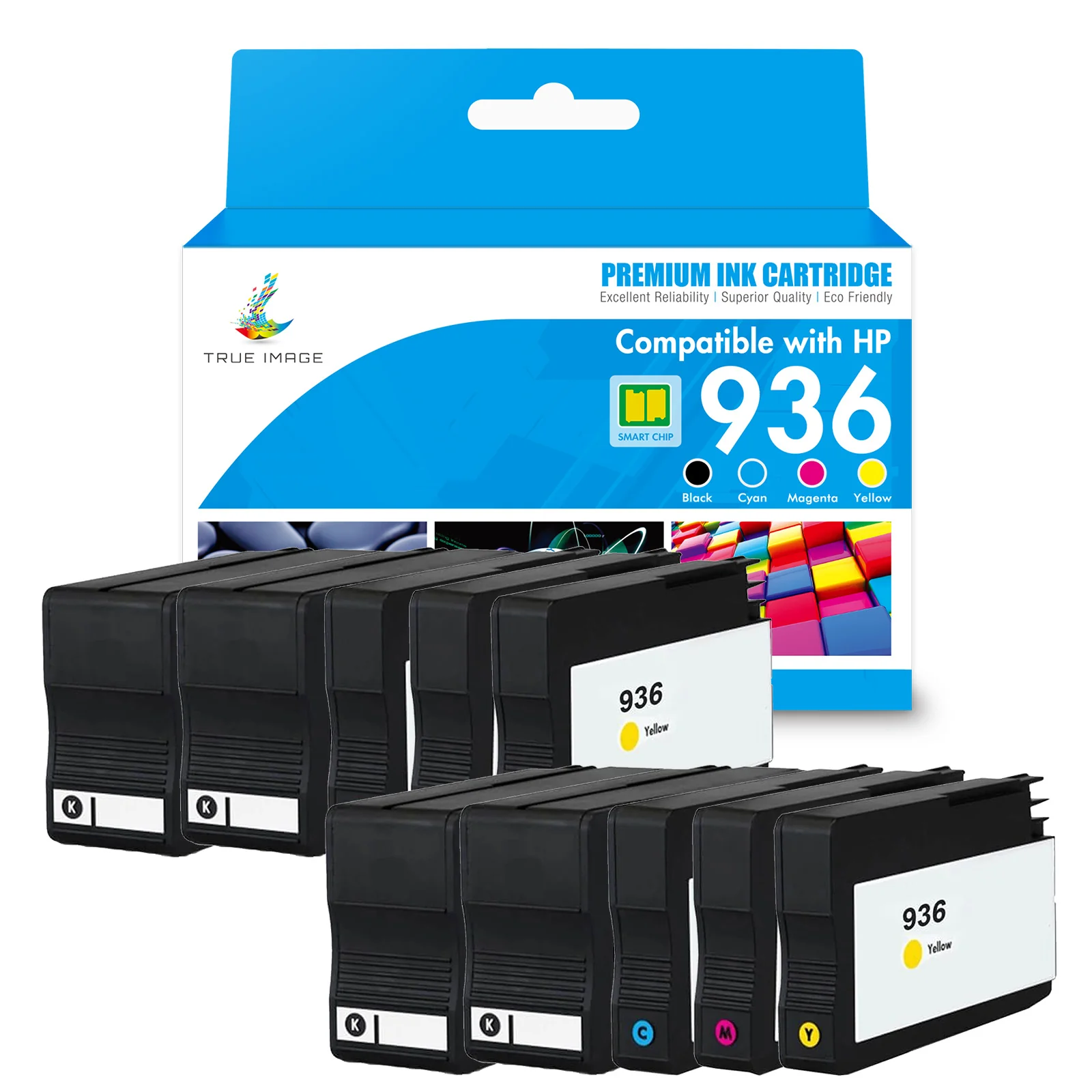 HP OfficeJet Pro 9128e Ink Cartridges - Compatible HP 936 936e XL Ink Cartridges - Image 10