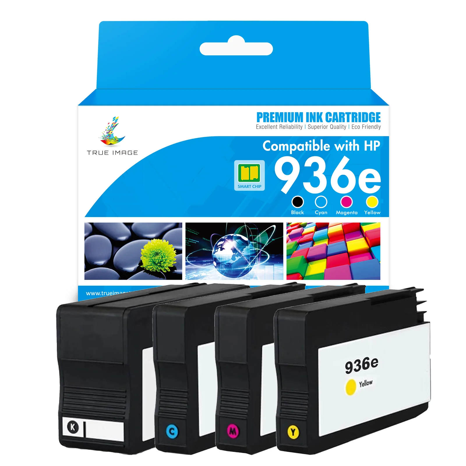 HP OfficeJet Pro 9128e Ink Cartridges - Compatible HP 936 936e XL Ink Cartridges - Image 2