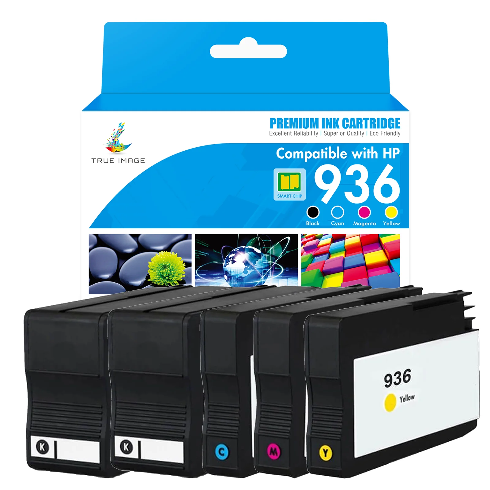 HP OfficeJet Pro 9128e Ink Cartridges - Compatible HP 936 936e XL Ink Cartridges - Image 6