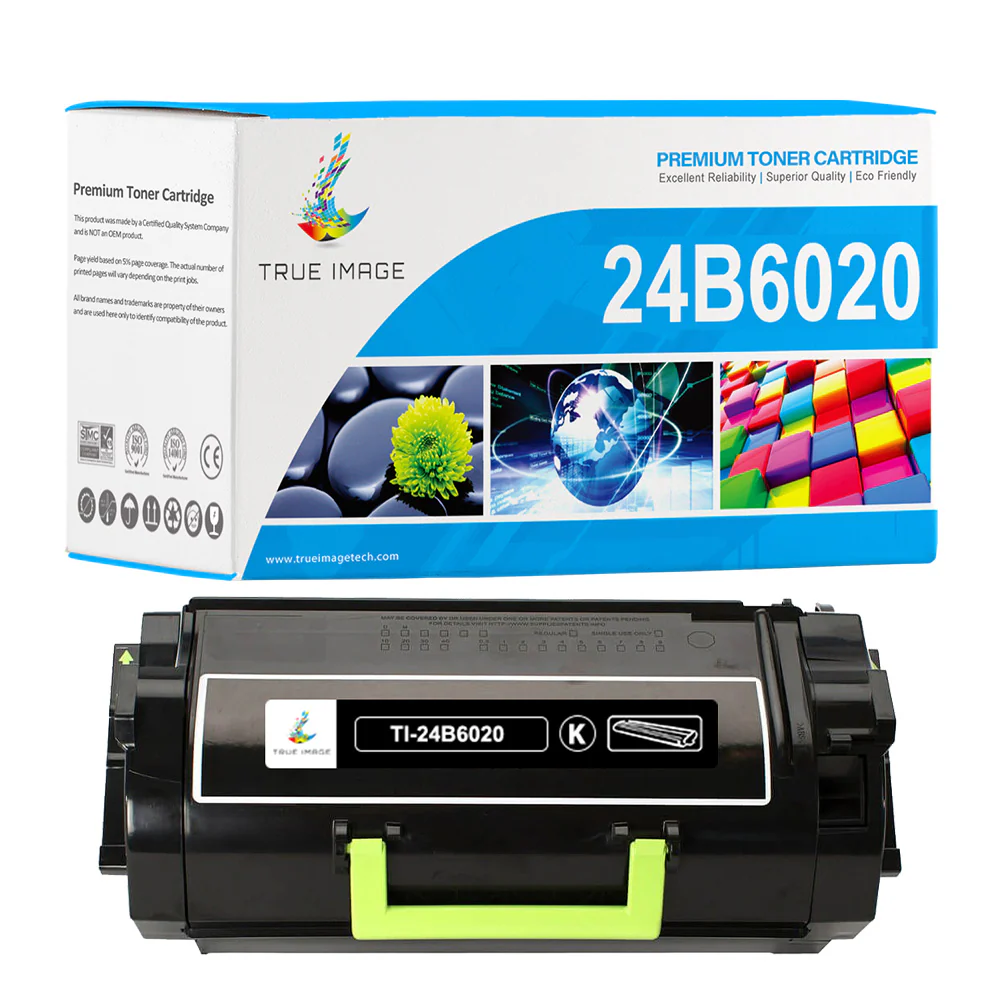 Compatible Lexmark 24B6020 Toner Cartridge - Black