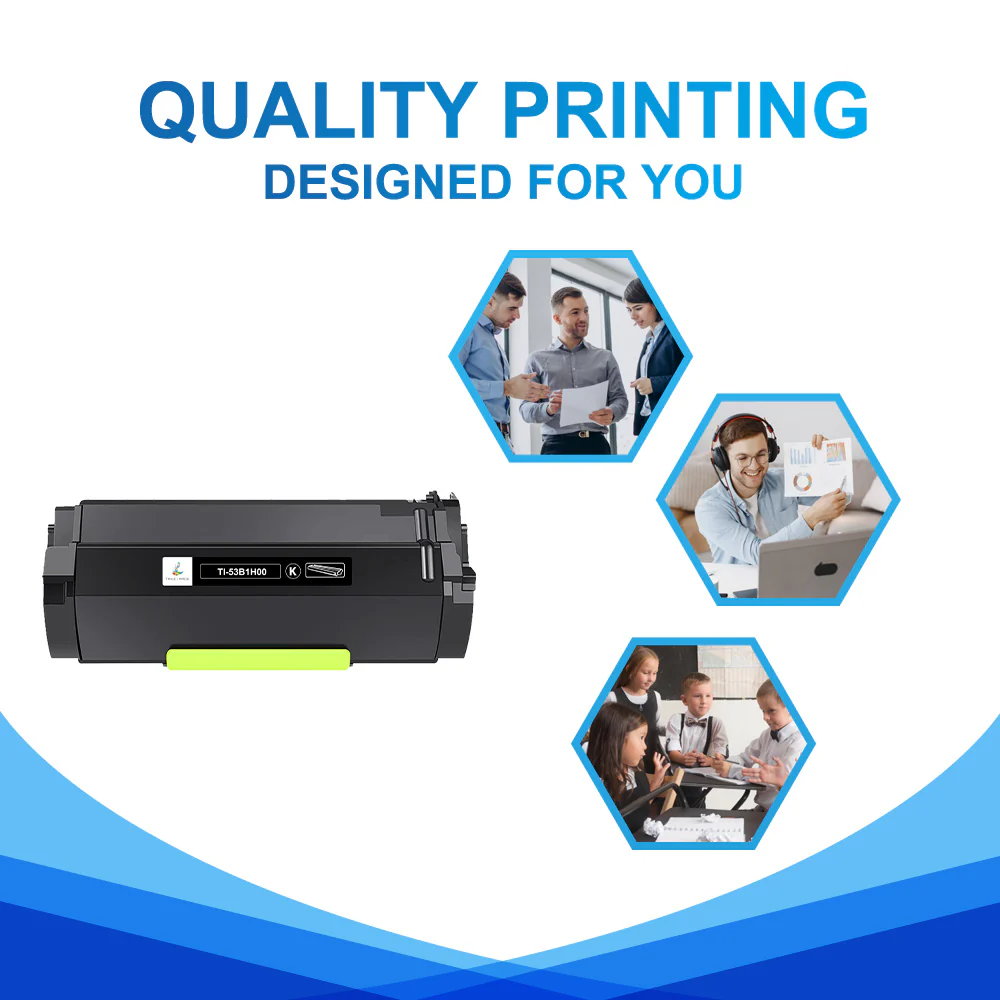 Compatible Lexmark 53B1H00 Black Toner Cartridge - High Yield - Image 4
