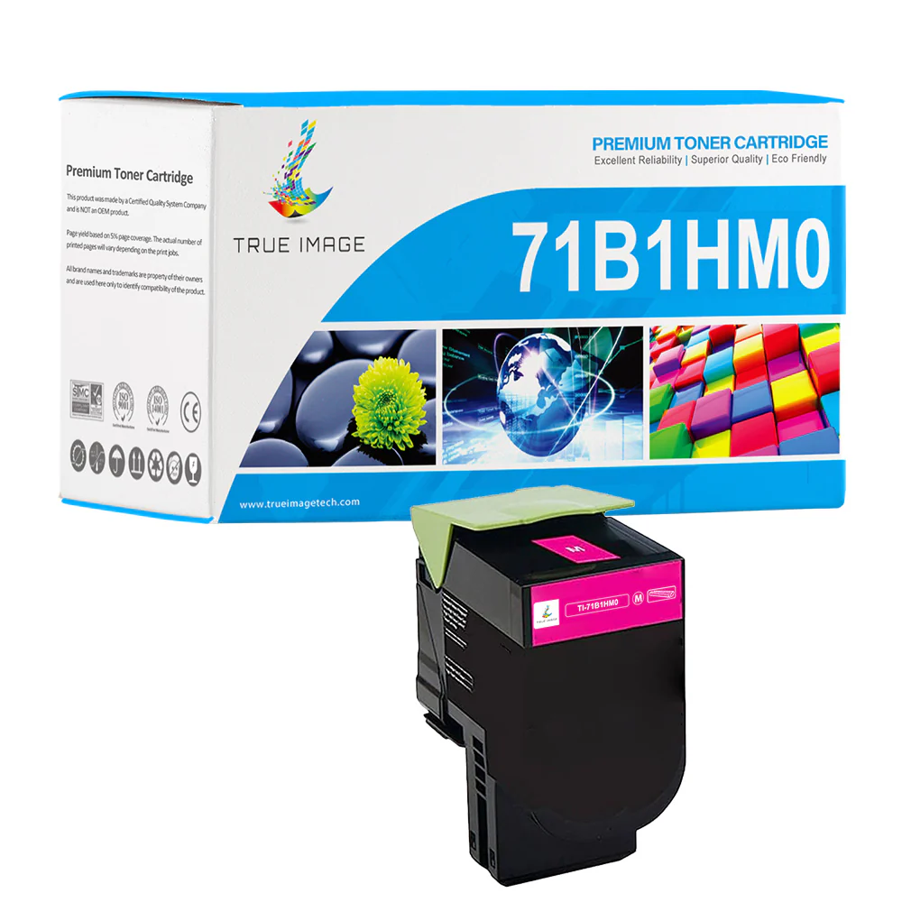 Compatible Lexmark 71B1HM0 Magenta Toner Cartridge - High Yield