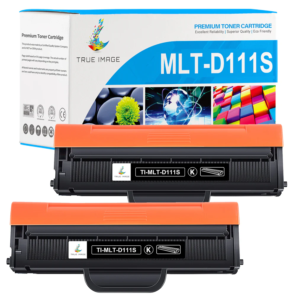 Compatible Samsung MLT-D111S Toner (Samsung 111S) - Standard Yield - 2 Packs