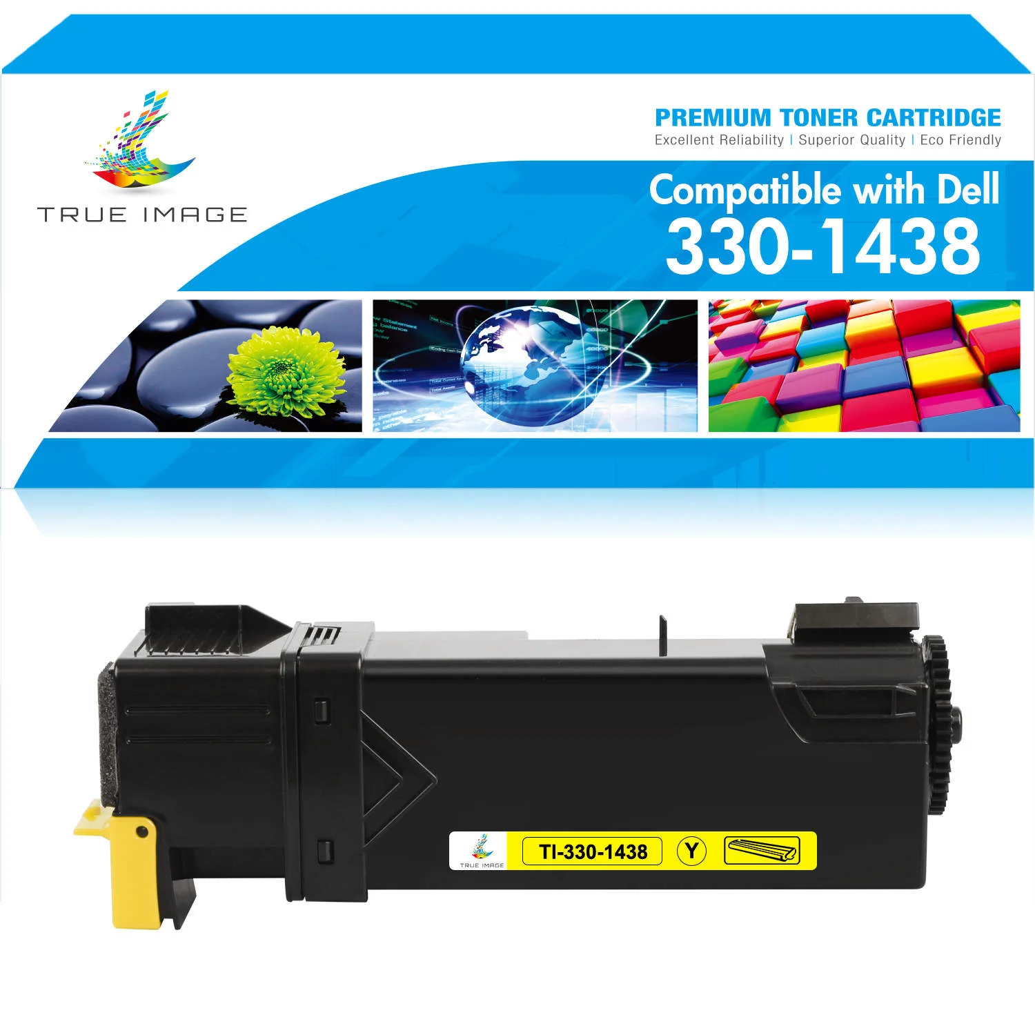 Dell Compatible 330-1438 High Yield Yellow Toner Kits