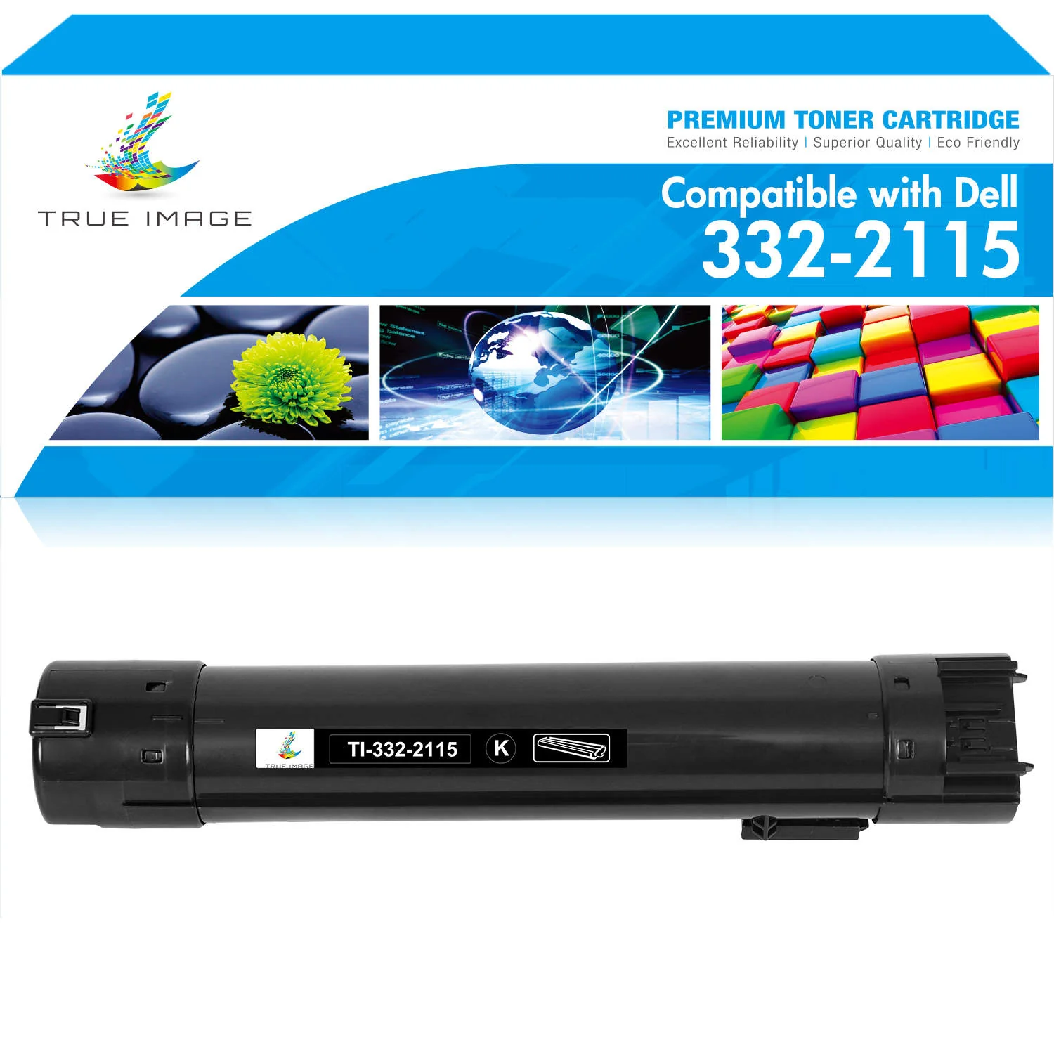 Dell Compatible 332-2115 High Yield Black Toner Kits