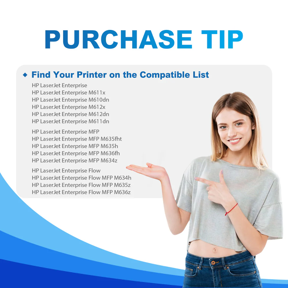 W1470A - Compatible HP 147A Black Toner Cartridge - Monitors Toner Level - Image 3