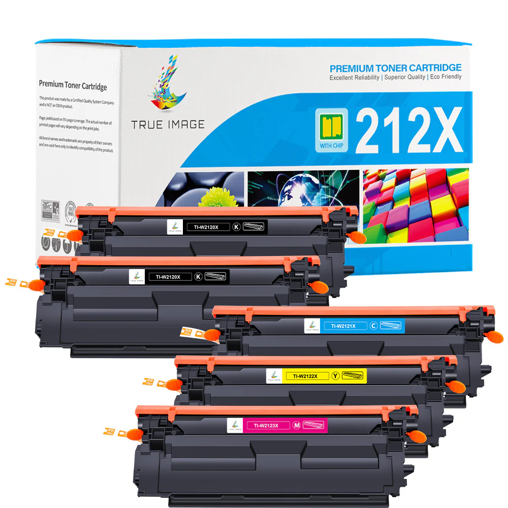Compatible HP 212X Toner Cartridges Combo Pack - High Yield - With Chip - Image 2