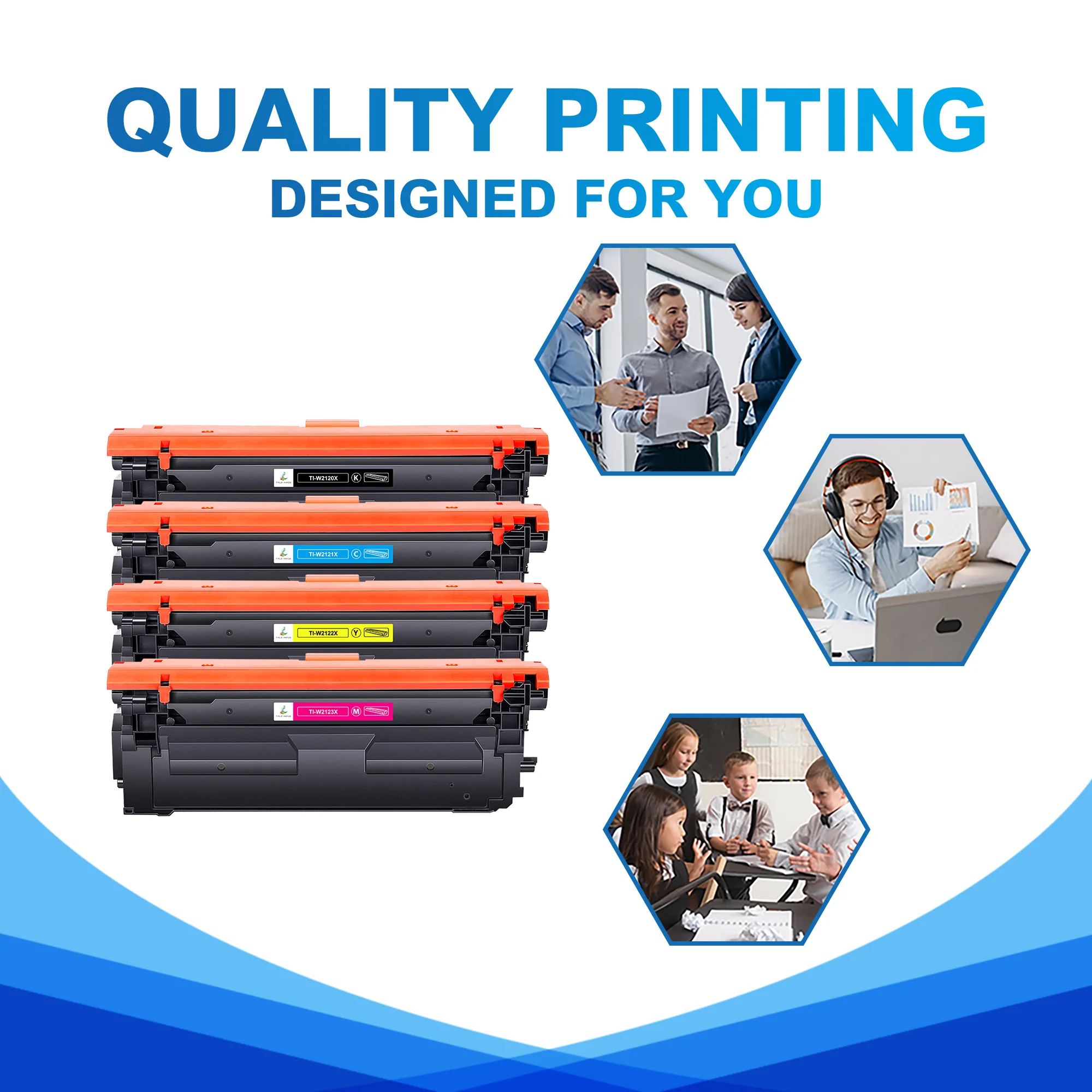 Compatible HP 212X Toner Cartridges Combo Pack - High Yield - With Chip - Image 5