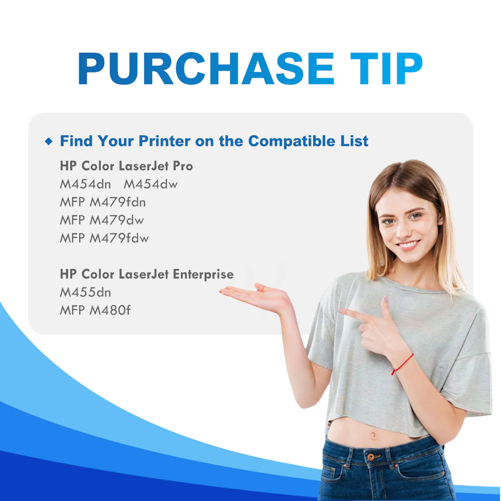 Firmware-Safe Compatible HP 414A Toner Set | W2020A W2021A W2022A W2023A | With Upgraded Chip, No Chip Error - Image 4